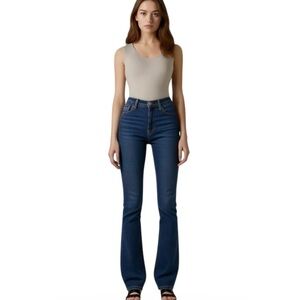Sunday Best Classic Blue Straight Leg Jeans